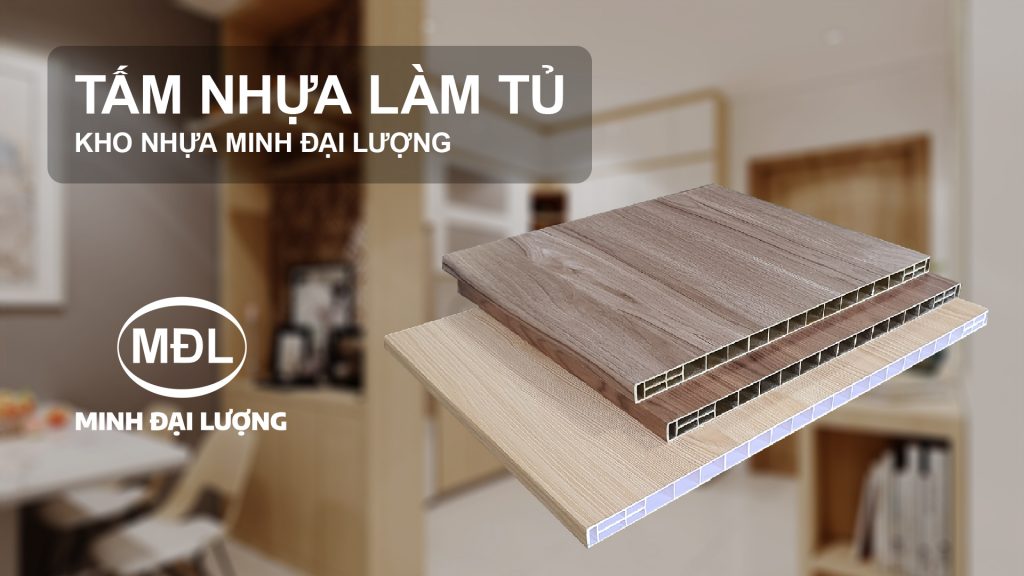 Kho tấm nhựa làm tủ - minhdailuong.com