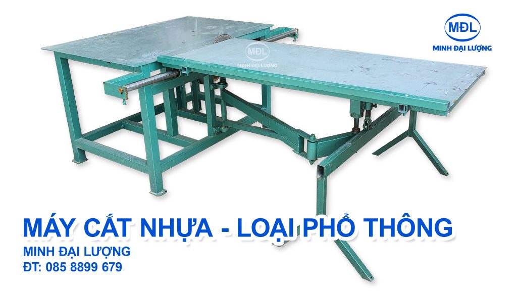 Máy bàn cắt nhựa loại phổ thông - minhdailuong.com