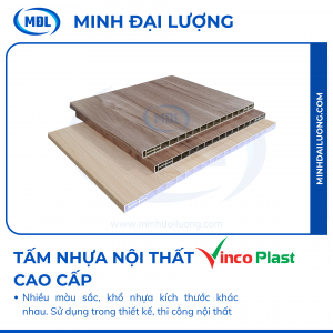 Tấm nhựa nội thất cao cấp Vincoplas - Minh Đại Lượng