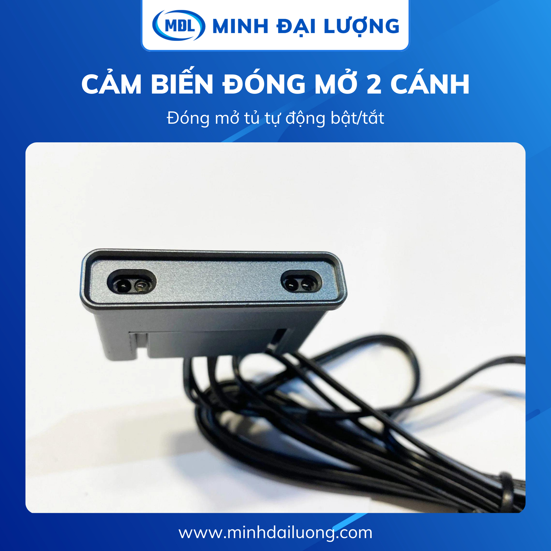 Cảm biến đóng mở 2 cánh - Anelectric Minh Đại Lượng