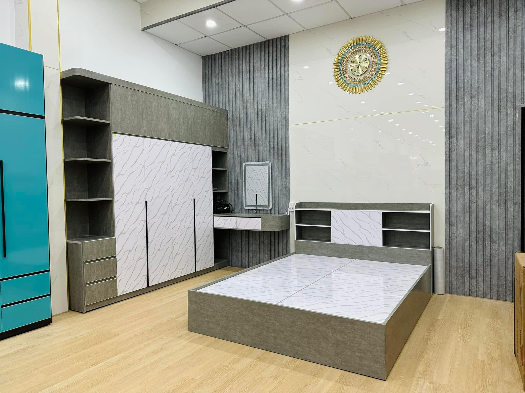 Phòng ngủ tủ áo, giường ngủ nhựa Chin Huei 2.0 Plus màu BT19 - SB02