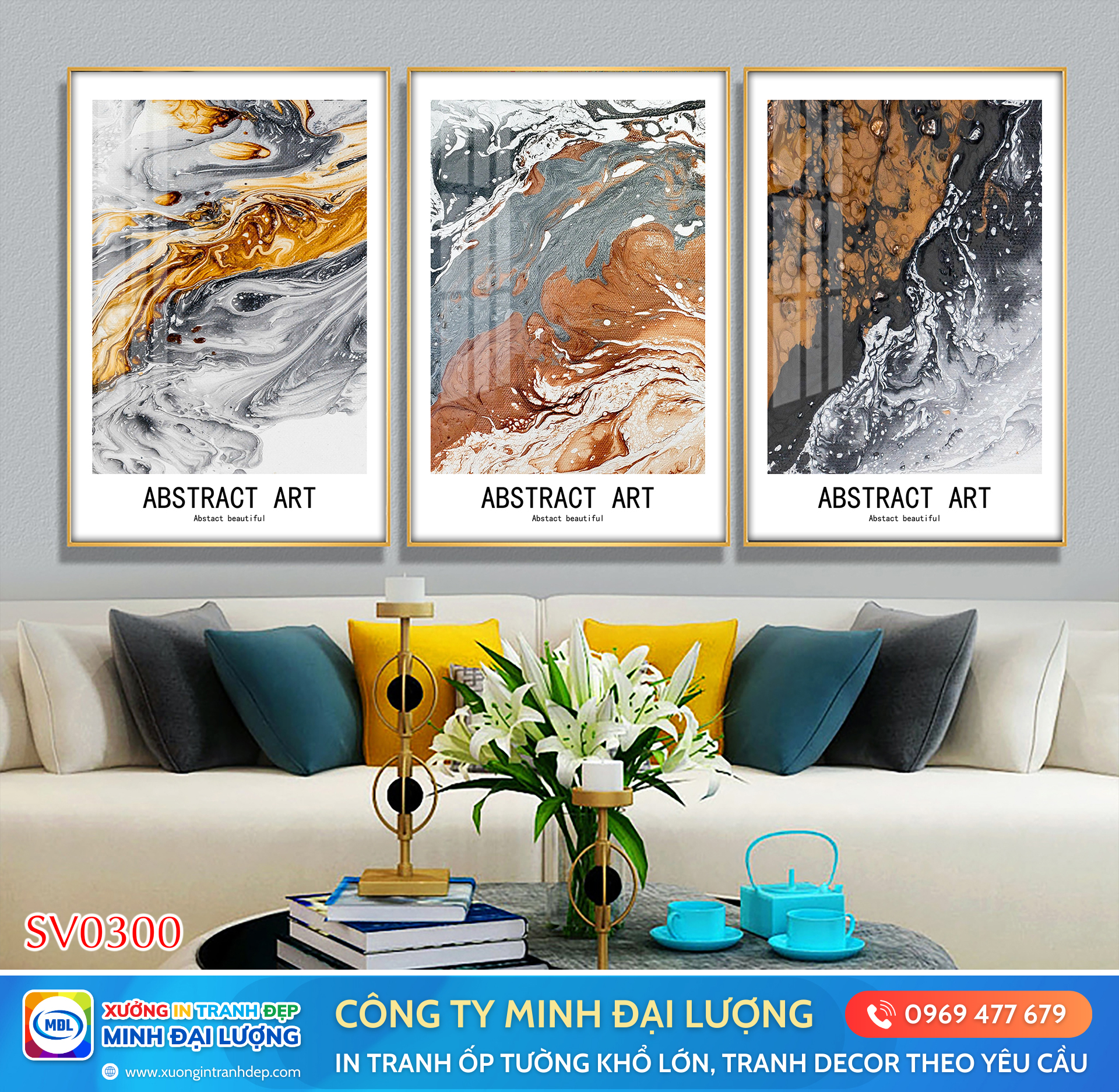 Tranh Decor – Xưởng In Tranh Giá Sỉ Theo Yêu Cầu Chất Lượng Tranh decor phong cách Bắc Âu - Xưởng in tranh tráng gương Minh Đại Lượng