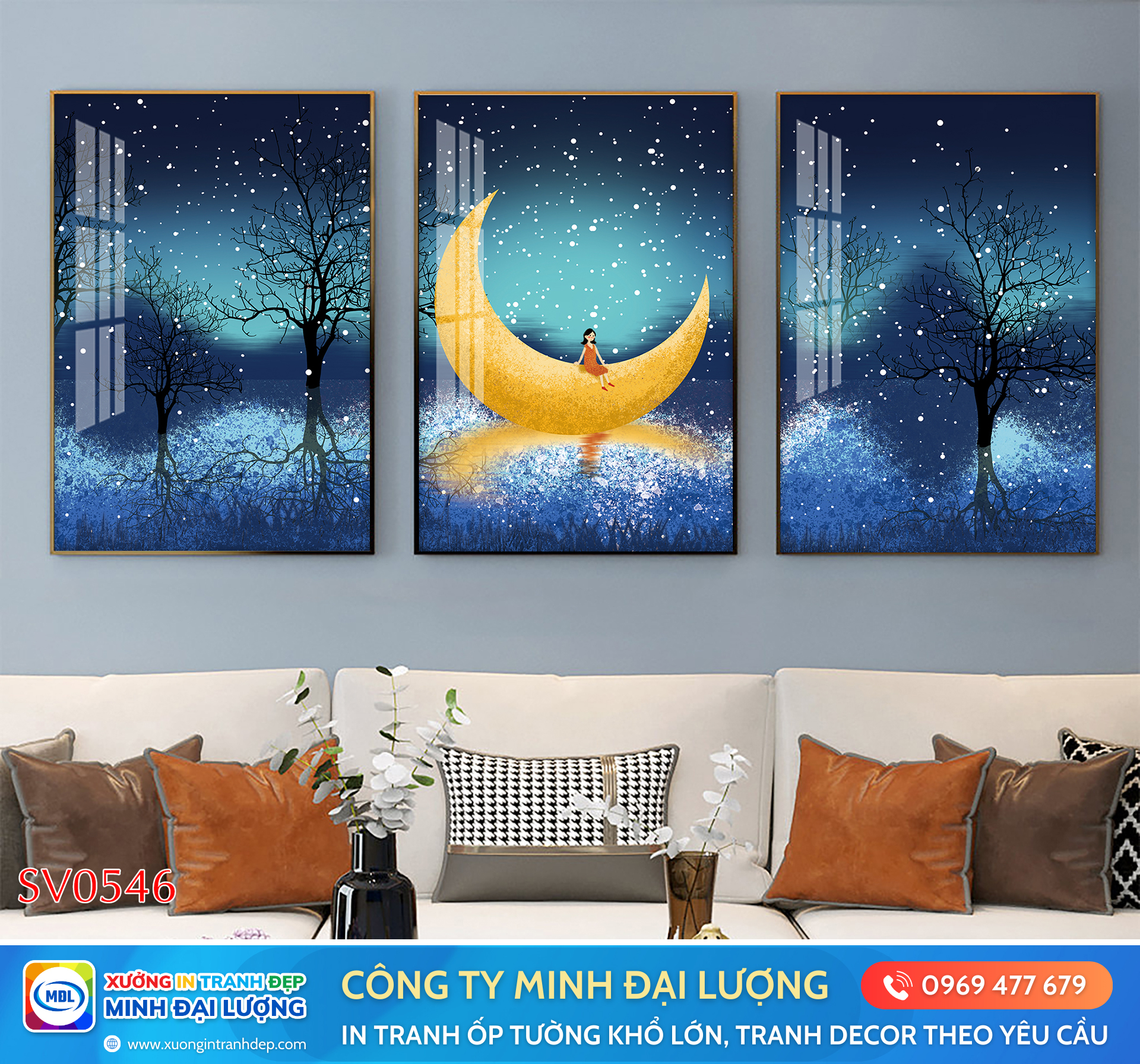 Tranh Decor – Xưởng In Tranh Giá Sỉ Theo Yêu Cầu Chất Lượng Tranh decor phòng ngủ - Xưởng in tranh tráng gương Minh Đại Lượng