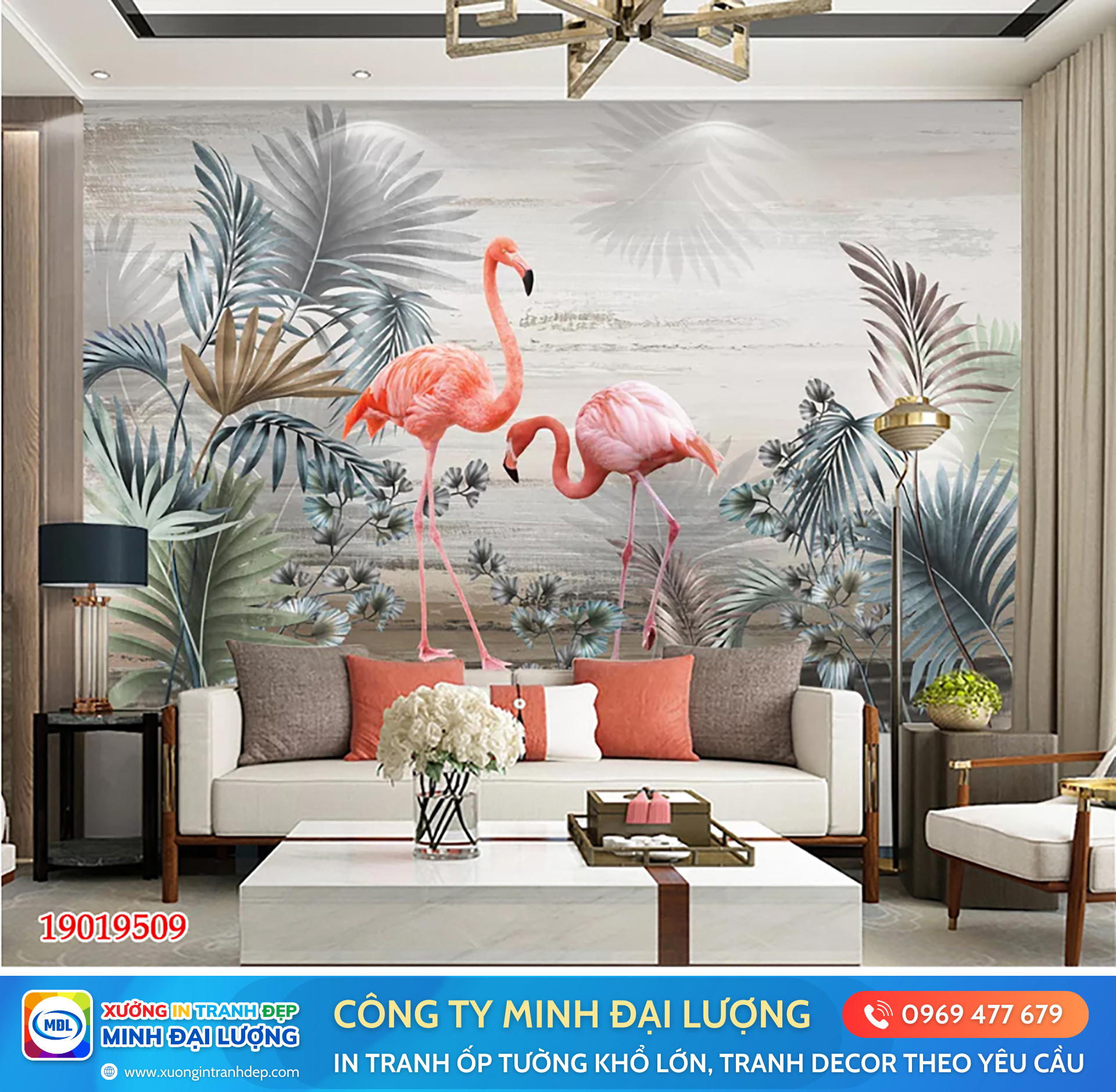 10 Xu Hướng Tranh Decor Nổi Bật Năm 2025 Tranh động vật hoa dã, tranh decor, tranh ốp tường khổ lớn - Xưởng in tranh Minh Đại Lượng (2)