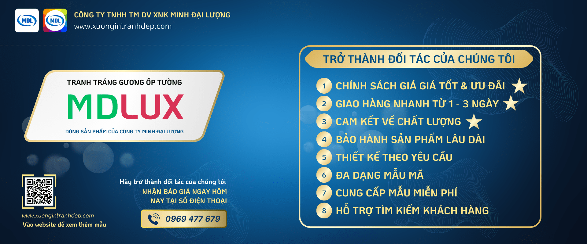 Tranh tráng gương ốp tường MDLUX - Công ty Minh Đại Lượng (4)-min