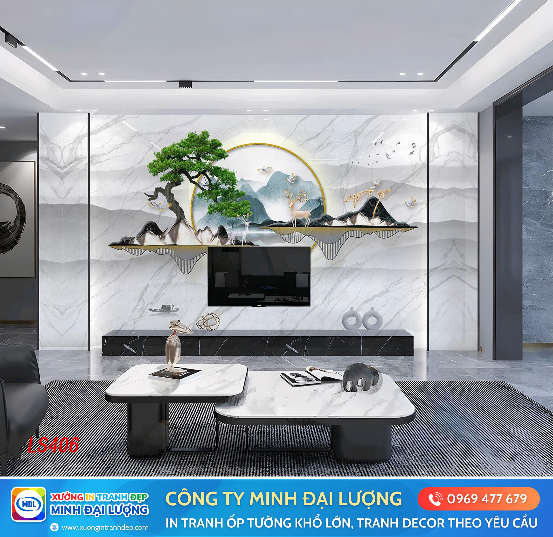 Tranh Tráng Gương: Đầu Tư Nhỏ, Hiệu Quả Lớn Cho Nội Thất Tranh Tráng Gương
