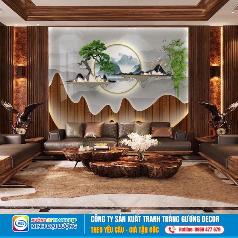 Tranh Tráng Gương Giá Rẻ