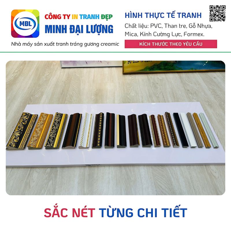 Nhà Máy Sản Xuất Tranh Tráng Gương Miền Nam - Minh Đại Lượng Nhà Máy Sản Xuất Tranh Cao Cấp