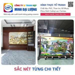Tranh Ốp Tường Cao Cấp