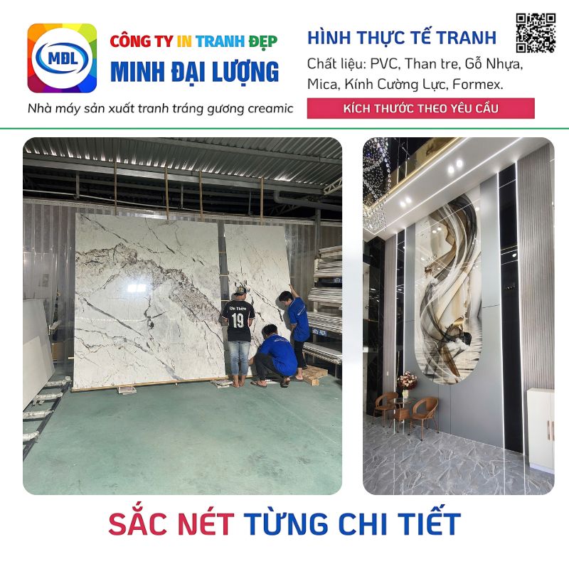 Tranh Ốp Tường Giá Rẻ Tại HCM – Xưởng In Tranh Theo Yêu Cầu Tranh Ốp Tường Chất Lượng Cao