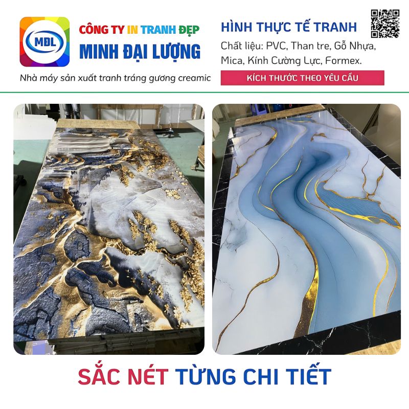 Tranh Ốp Tường Giá Rẻ Tại HCM – Xưởng In Tranh Theo Yêu Cầu Tranh Ốp Tường Giá Rẻ