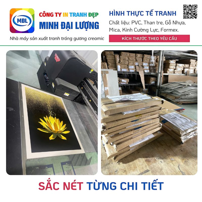 Tranh Treo Tường Giá Rẻ, Giá Sỉ Tại Bình Dương - Nhận In Tranh Theo Yêu Cầu Tranh Treo Tường Cao Cấp