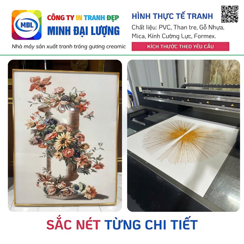 Tranh Treo Tường Giá Rẻ, Giá Sỉ Tại HCM - Nhận In Tranh Theo Yêu Cầu Tranh Treo Tường Giá Rẻ